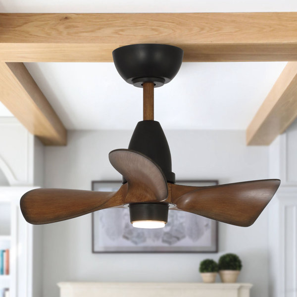 Ivy Bronx 28" Edgebrooke 3 - Blade Chandelier Ceiling Fan with Remote